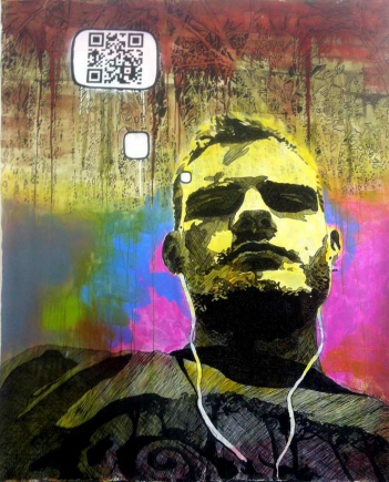 Mr. T., 160 x 145 cm